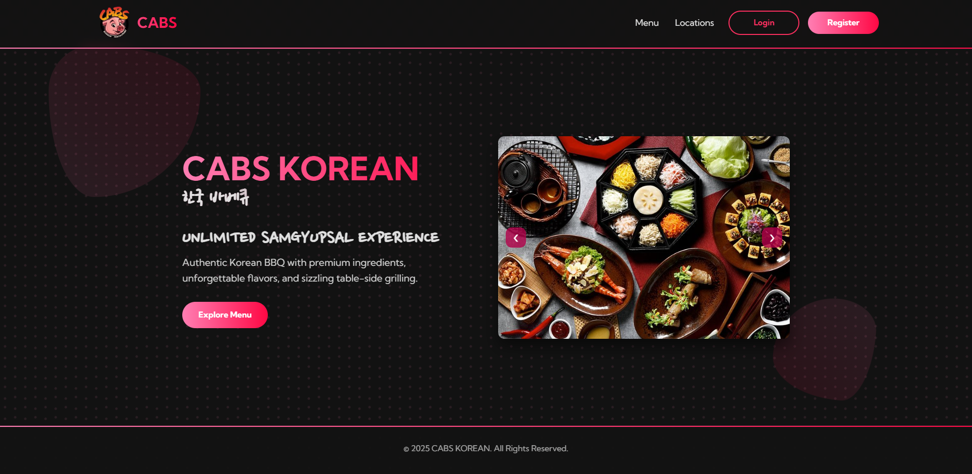 Restaurant ordering and reservation system